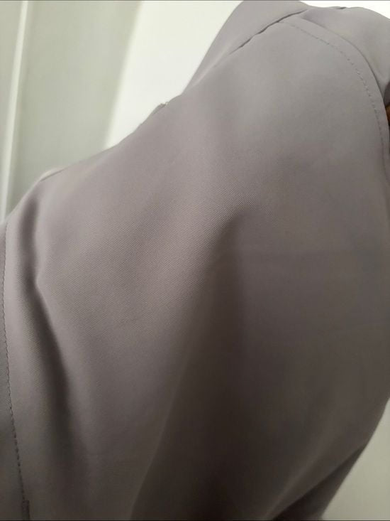 Matte Grey Men’s Chinos in Light Gray – Straight Leg with Pockets 34x32