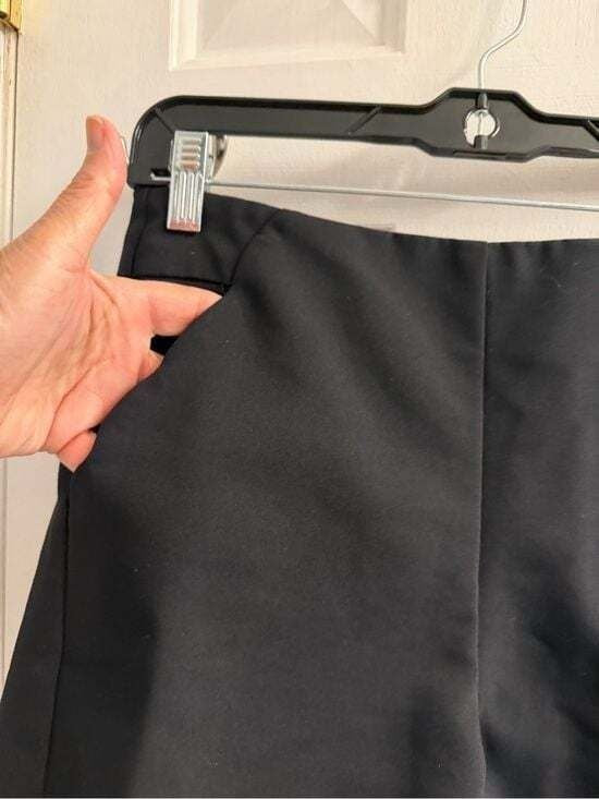 Candie's Black High Waist Women's Dress Shorts with Pockets Size 7