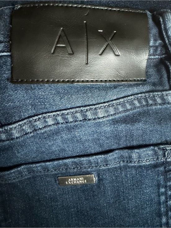 Armani Exchange J13 Men's Straight Jeans in Deep Indigo 36x31