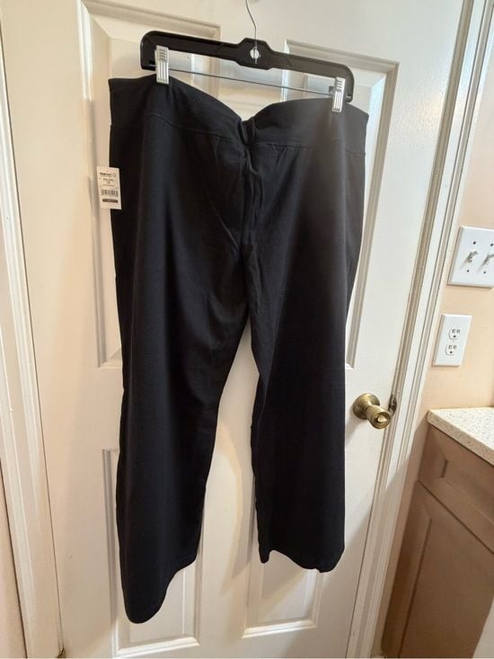 NWT Athletic Works Black Drawstring Track Pants