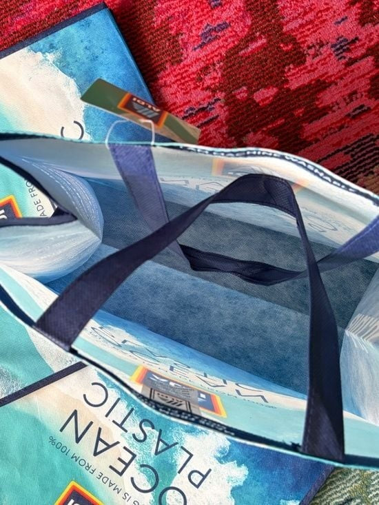 ALDI Ocean Plastic Reusable Shopping Bag