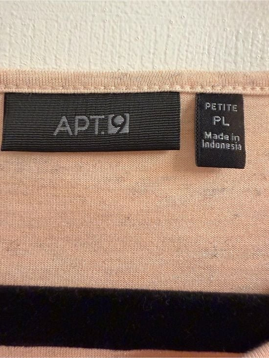 Apt. 9 Soft Blush Long-Sleeve Crewneck Tunic