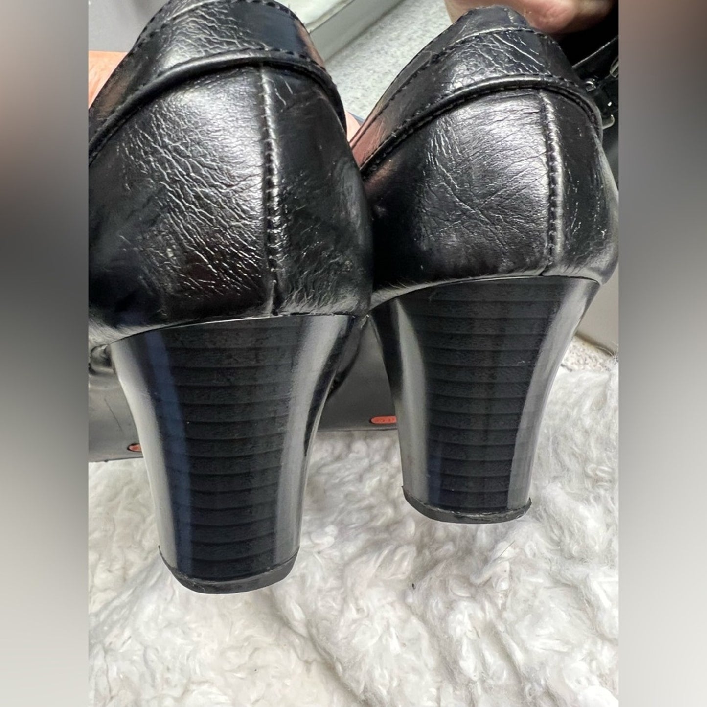 [JUST IN] Aerosoles Black Pointed-Toe Pumps - Classic Office Heels - Size 9