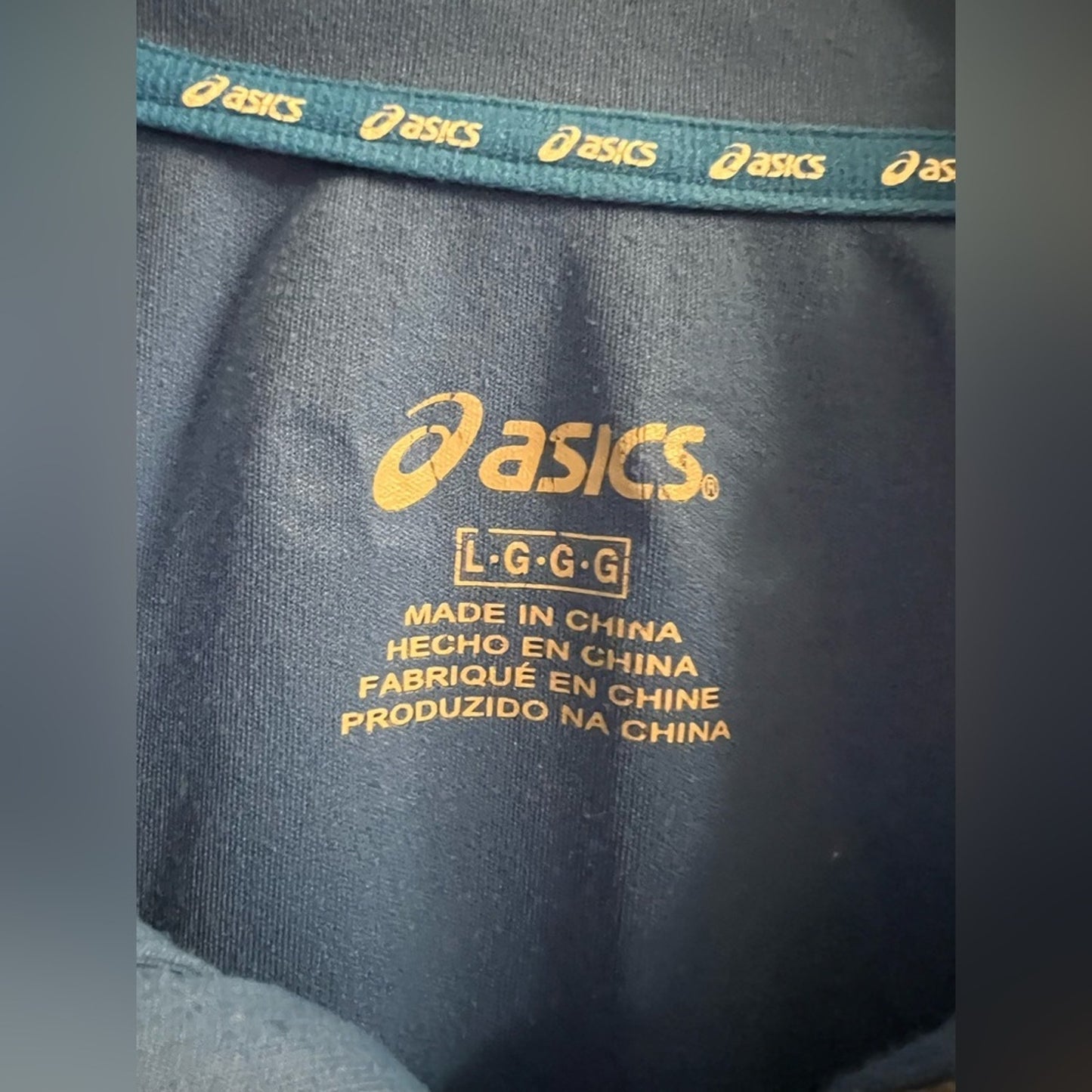 [JUST IN] ✨ ASICS 1/4 Zip Performance Pullover - Blue Large L