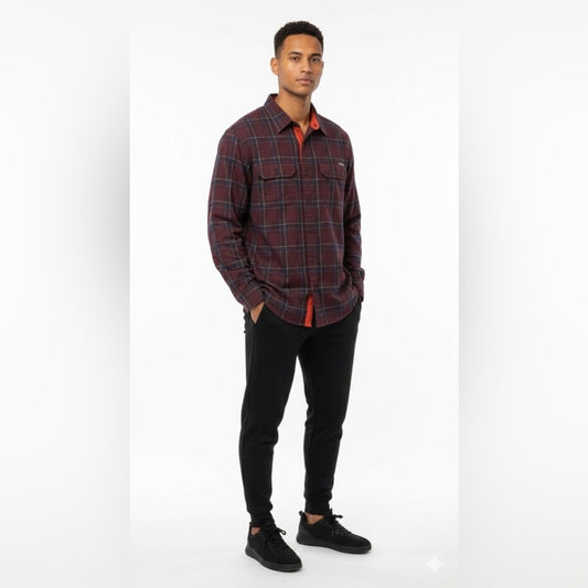 [JUST IN] Eddie Bauer Men’s Tall XL Flannel Button-Down Shirt