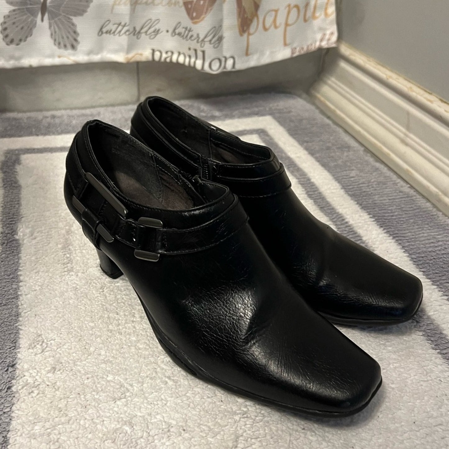 [JUST IN] Aerosoles Black Pointed-Toe Pumps - Classic Office Heels - Size 9