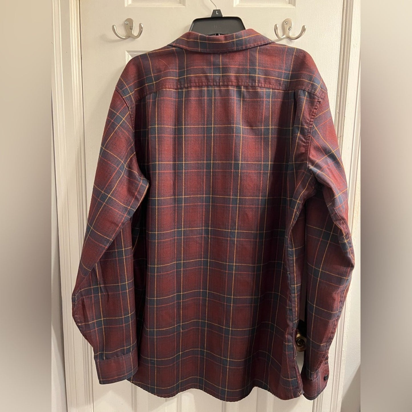 [JUST IN] Eddie Bauer Men’s Tall XL Flannel Button-Down Shirt