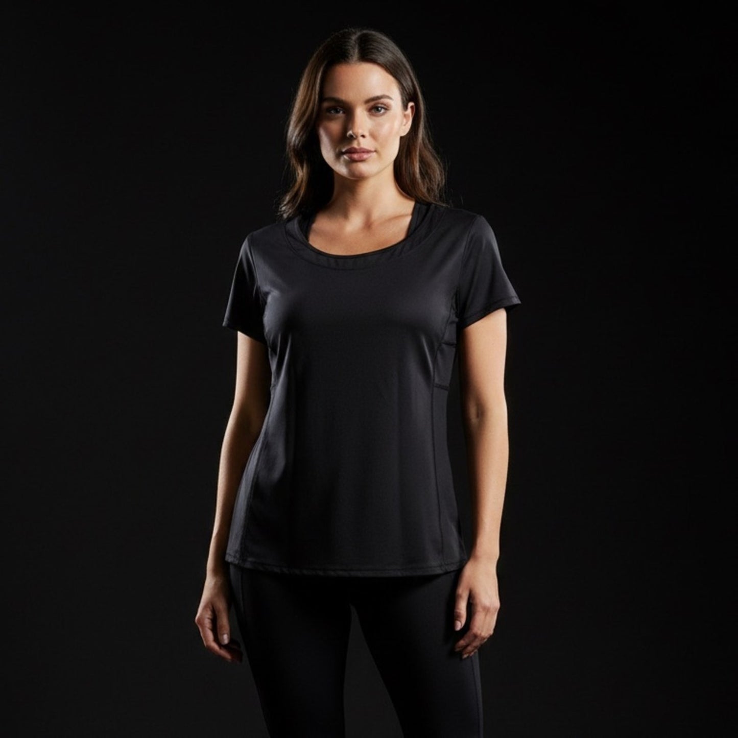 [JUST IN] Worth New York (XGoreX) Black Stretch Mock Neck Sleeveless Top - Size XL
