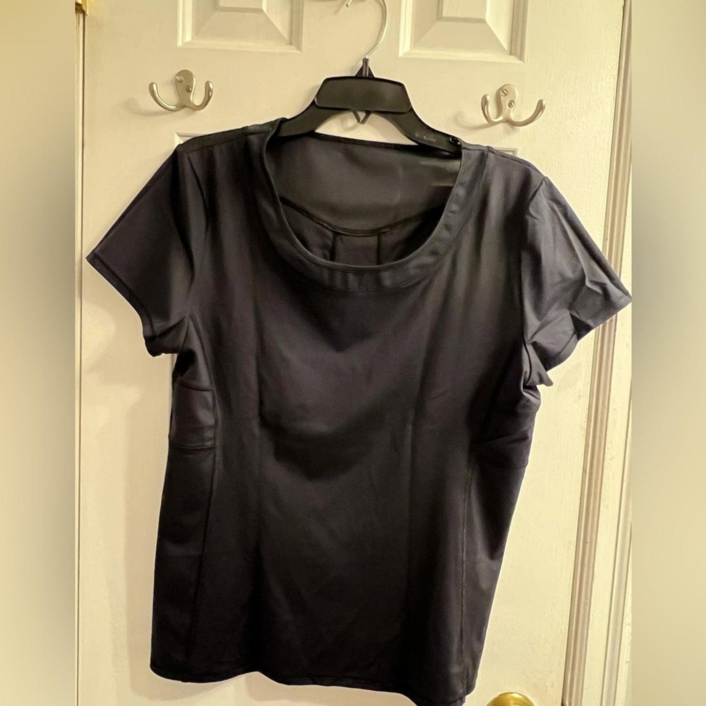 [JUST IN] Worth New York (XGoreX) Black Stretch Mock Neck Sleeveless Top - Size XL
