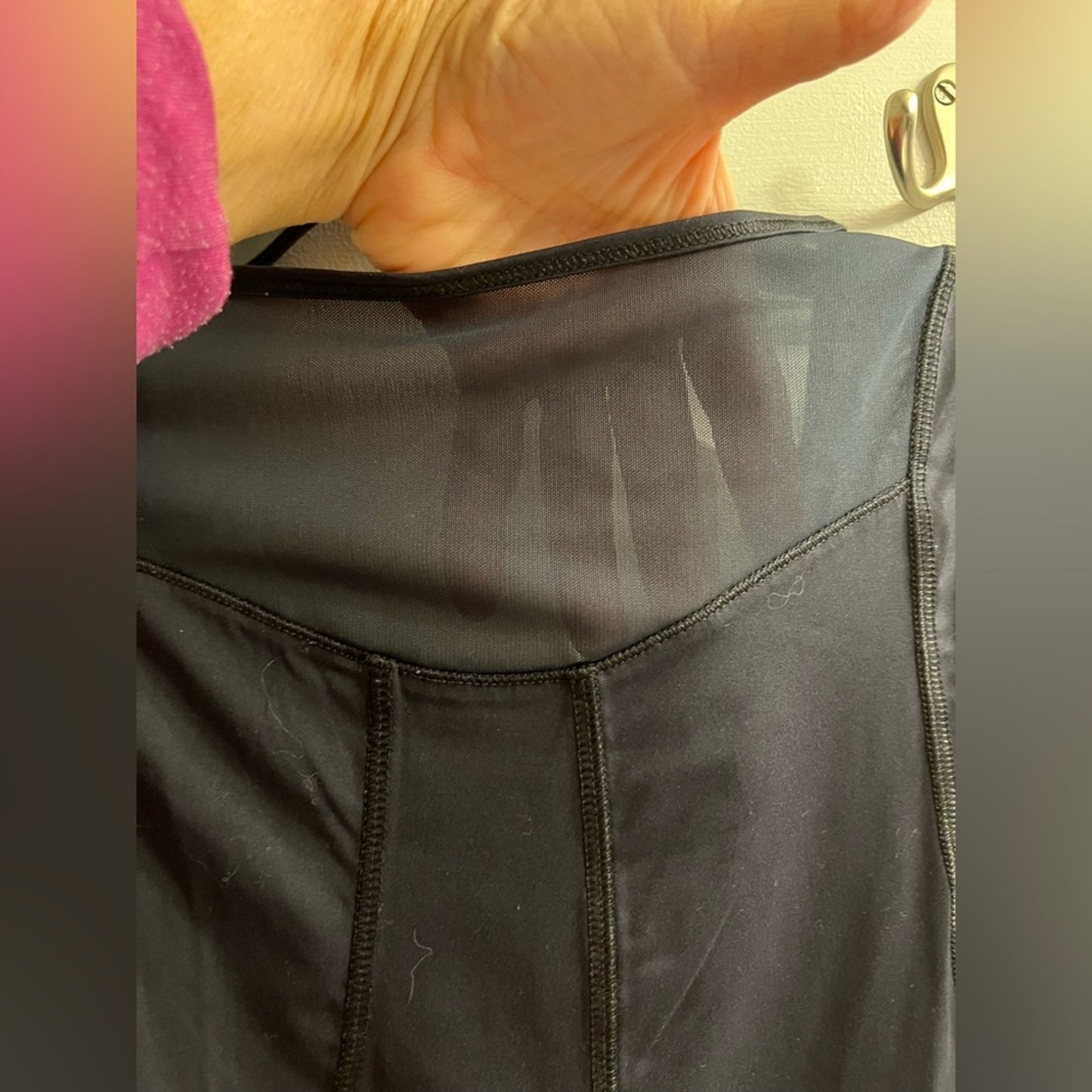 [JUST IN] Worth New York (XGoreX) Black Stretch Mock Neck Sleeveless Top - Size XL