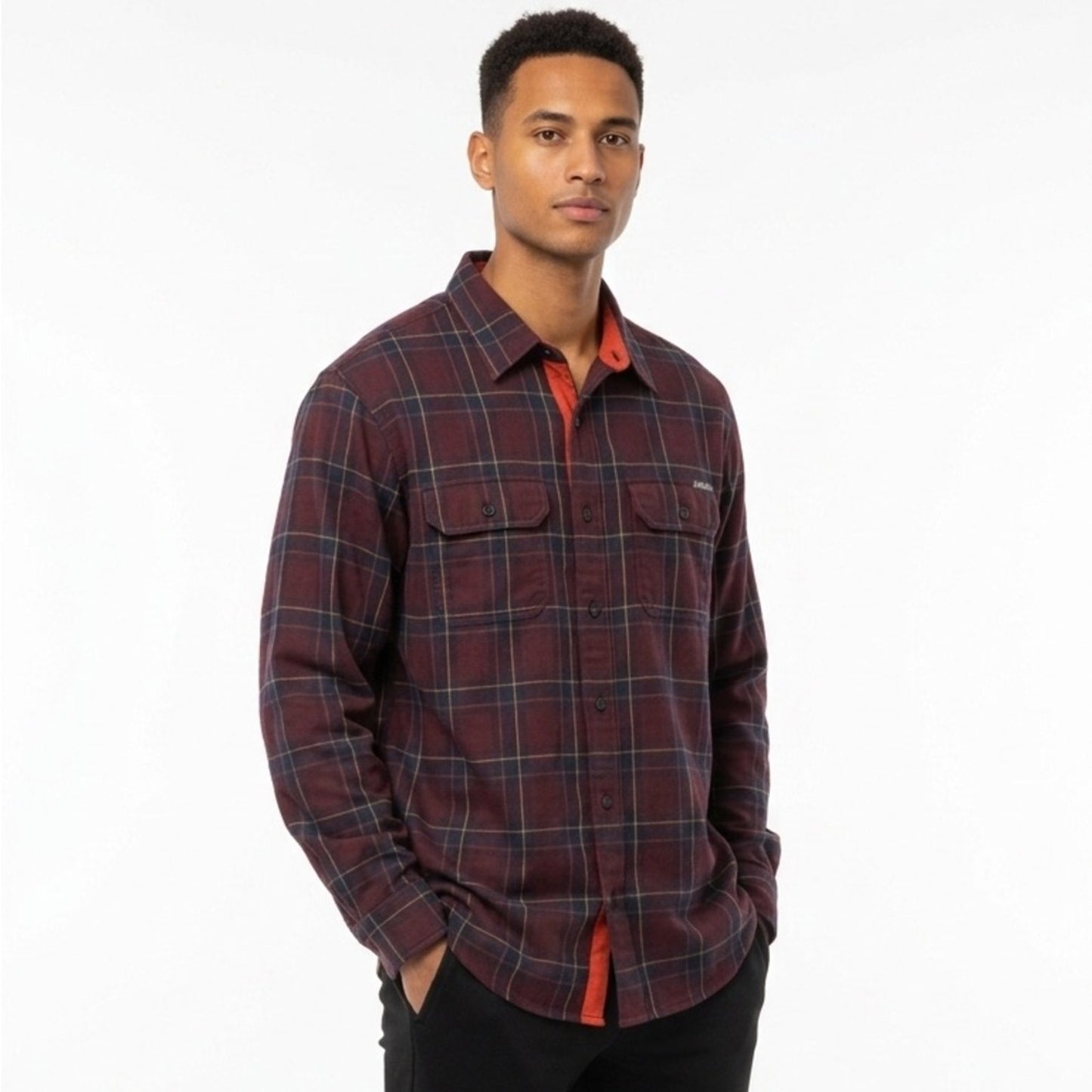 [JUST IN] Eddie Bauer Men’s Tall XL Flannel Button-Down Shirt