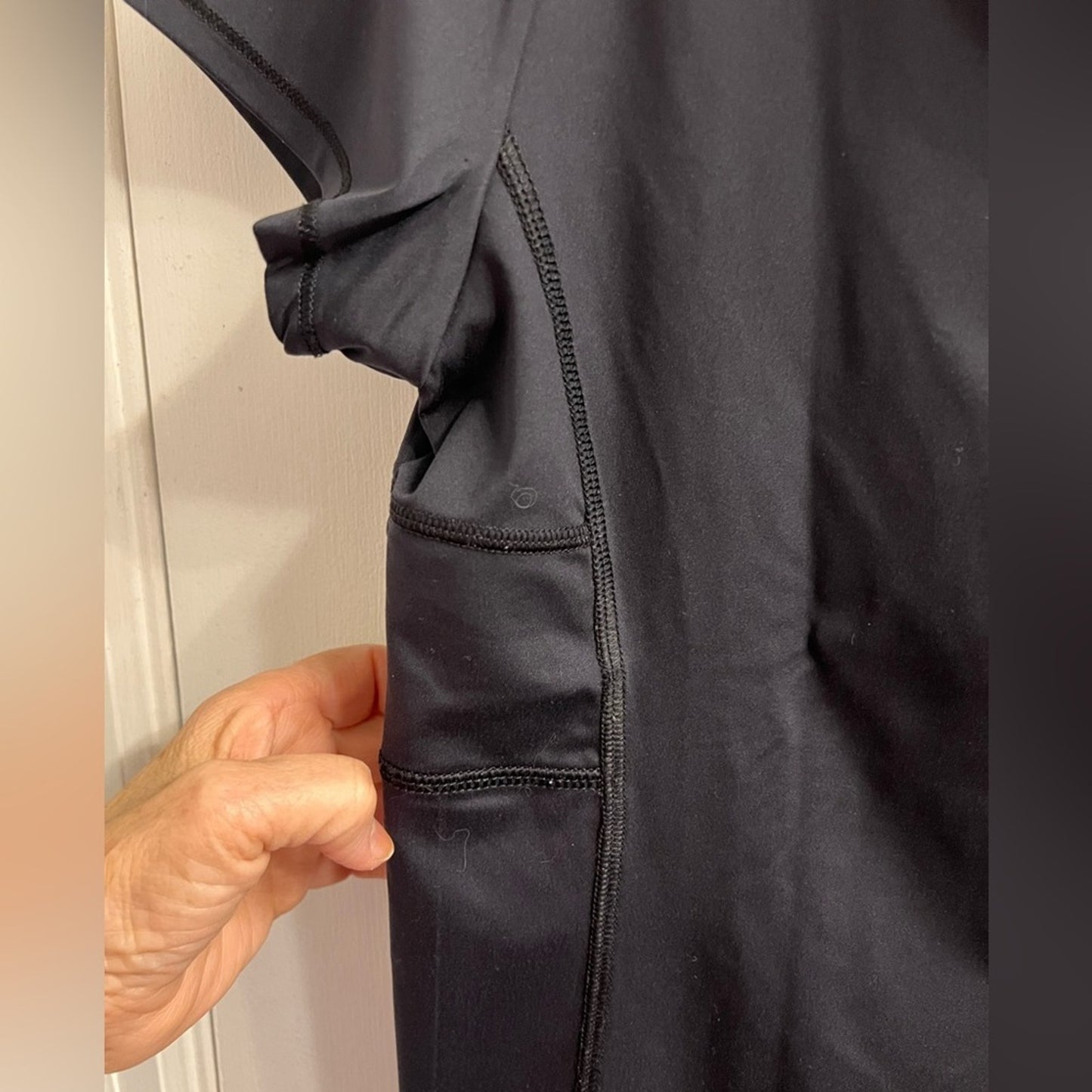 [JUST IN] Worth New York (XGoreX) Black Stretch Mock Neck Sleeveless Top - Size XL