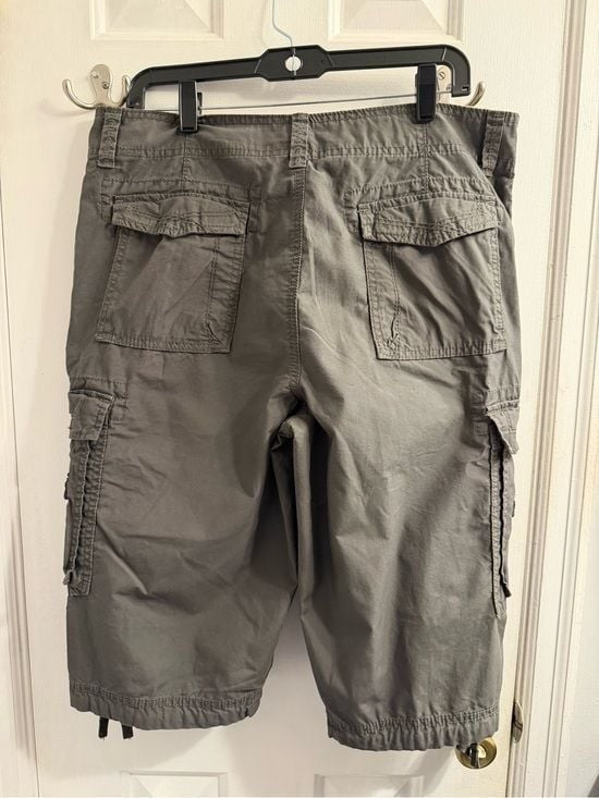 [JUST IN] Unionbay Gray Cargo Cargo Shorts Men’s Size 34 Streetwear Casual