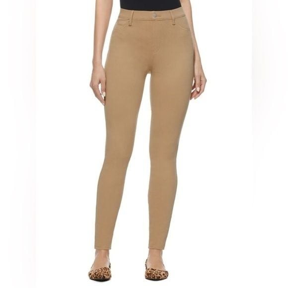 NWT Gorgeous TRUTH Ash Browm High Waisted Zip Up Jeggins Sz 4