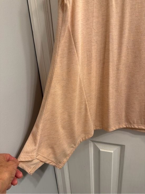 Apt. 9 Soft Blush Long-Sleeve Crewneck Tunic