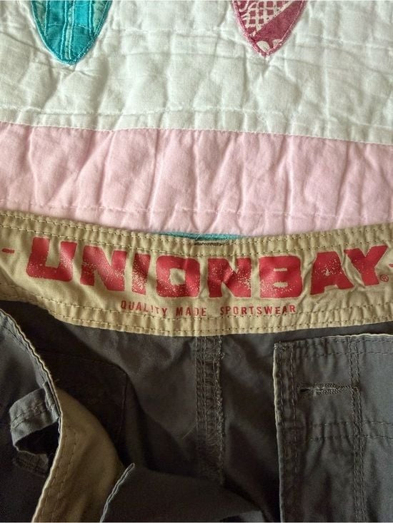 [JUST IN] Unionbay Gray Cargo Cargo Shorts Men’s Size 34 Streetwear Casual
