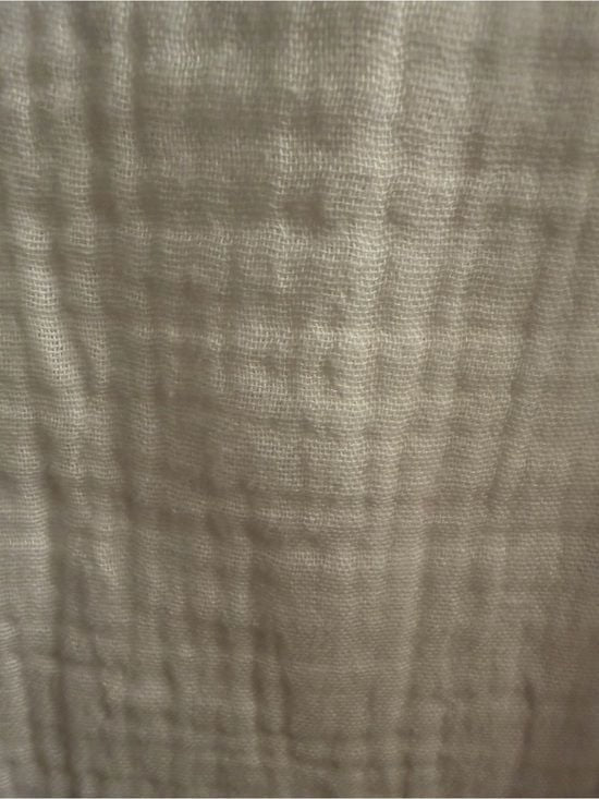 NWT Gloria Vanderbilt White Gauze Short-Sleeve Tunic XL Extra Large