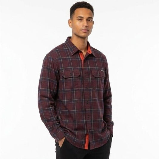 Eddie Bauer Men’s Tall XL Flannel Button-Down Shirt