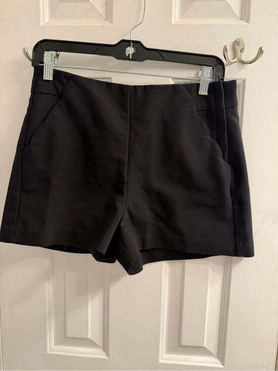 Candie's Black High Waist Women's Dress Shorts with Pockets Size 7