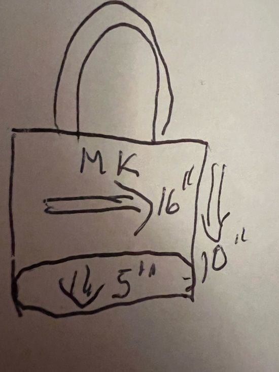 [JUST IN] Large East West Chain Tote Michael Kors Jet Set Item