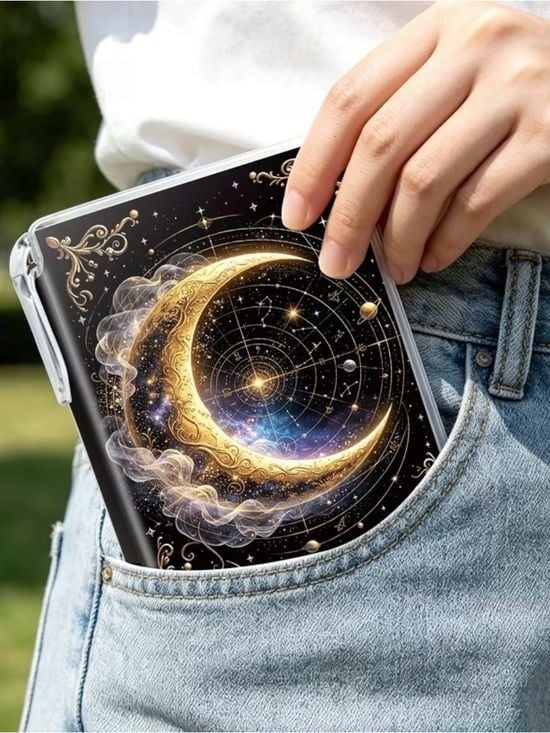 Moon & Sun Floral Journal Hardcover – Multicolor