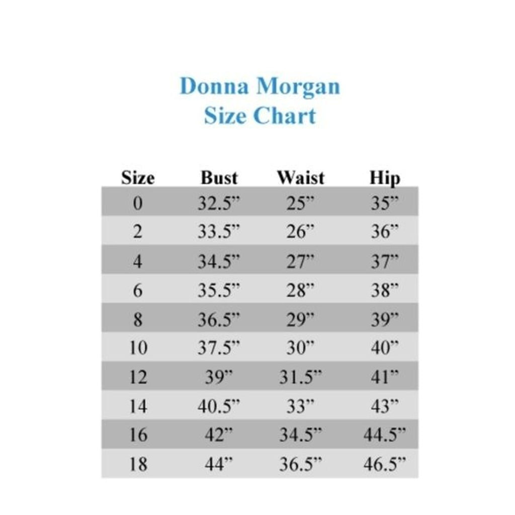 Donna Morgan Vibrant Coral Dress