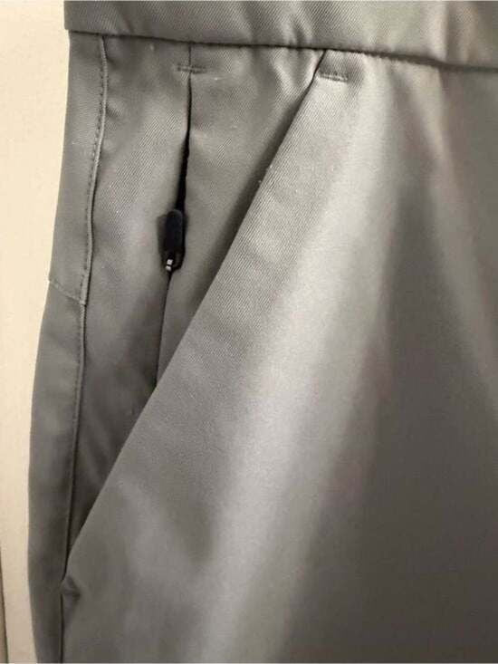 32COOL Men's Flat Front Gray Performance Shorts Size 36