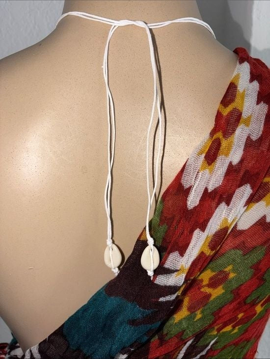 Shell Flower Choker Necklave Ivory White