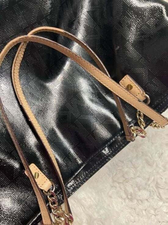 Michael Kors Jet Set Item Large East West Chain Tote Purse Shoulder Bag