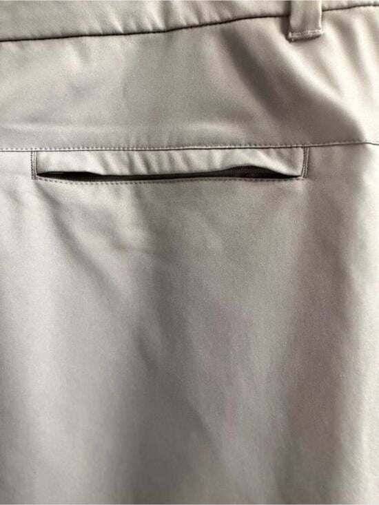 32COOL Men's Flat Front Gray Performance Shorts Size 36