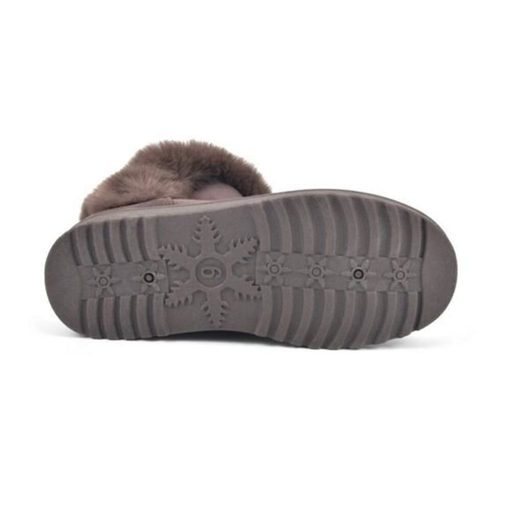 FINAL! New! SO Fur Boots Tan Sz 6