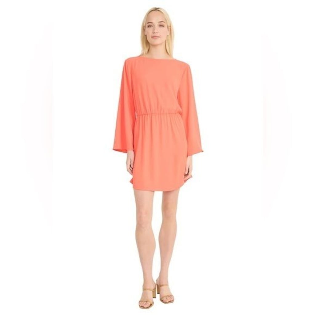 Donna Morgan Vibrant Coral Dress