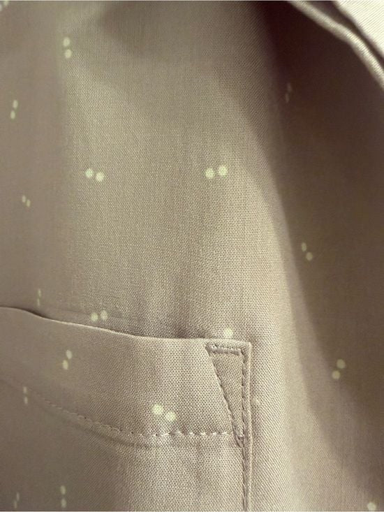 JACHS Girlfriend XL Lavender Cap Sleeve Button-Front Blouse