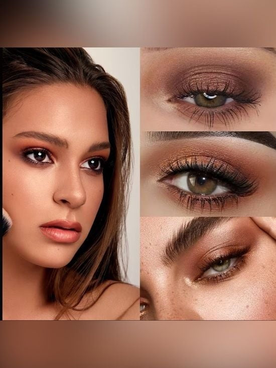 9-Color Neutral Eyeshadow Palette — Warm Nude Shades
