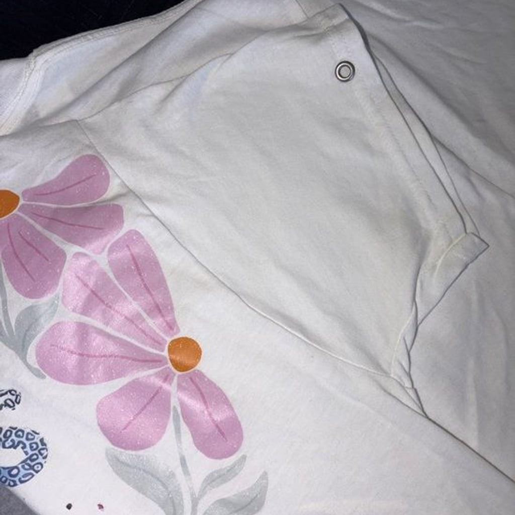 Always Believe in the Impossible Graphic T-Shirt White Floral Inspirational Tee