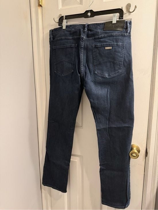 Armani Exchange J13 Men's Straight Jeans in Deep Indigo 36x31