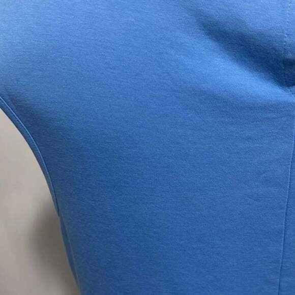 HOST PICK NEW YORK & CO Baby Blue Skater Dress Pockets Fit & Flare Medium